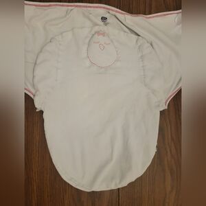Nested Bean Zen Swaddle Classic Sleepsack - Stardust Pink - 0/6 Months